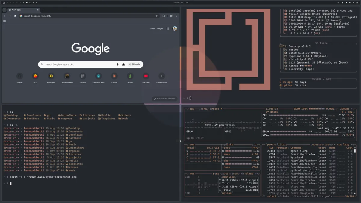 Tycho theme screenshot